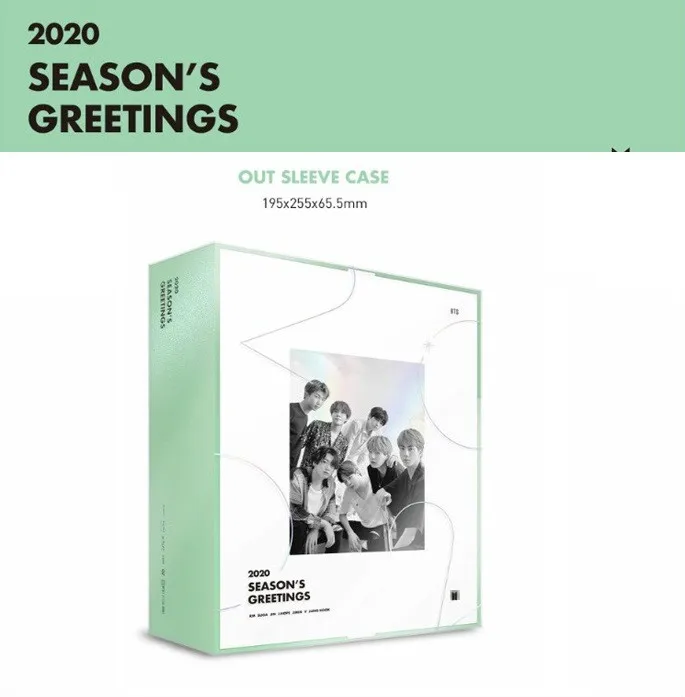

[MYKPOP] STOCK GOODS~100% OFFICIAL ORIGINAL~KPOP 2020 SEASON'S GREETINGS Set, KPOP Bangtan Fans Collection-SA19122501