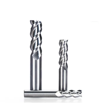

UCHEER 1PC 1-20mm Aluminum milling cutter solid carbide cnc cutter bit milling tools