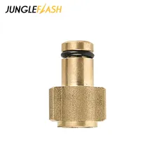 

JUNGLEFLASH High Pressure Washer Adapter For Elitech Texas Hitachi Connector For Snow Foam Lance Foam Nozzle Car Washer Gun