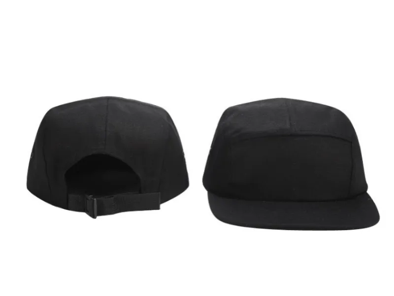 Flat Brim Baseball Cap Adjustable Blank 