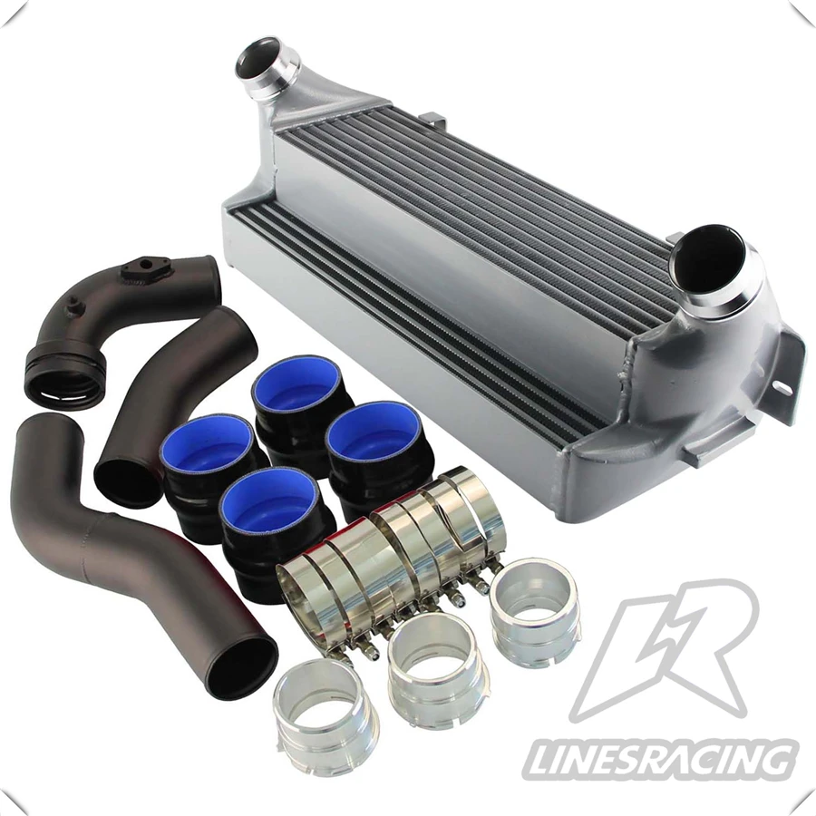 Интеркуллер FMIC W/труба окантовкой шланг комплект подходит для BMW 1/2/3/4 серии F20 F22