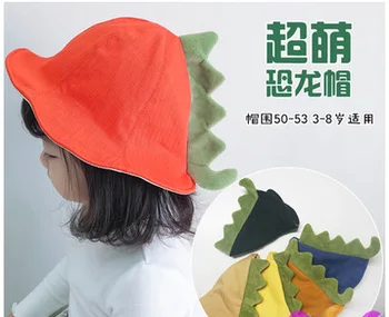 

Goocheer Baby hat New twill cotton small dinosaur style hat cartoon children boy girl baseball cap kids snapback beanies sun hat