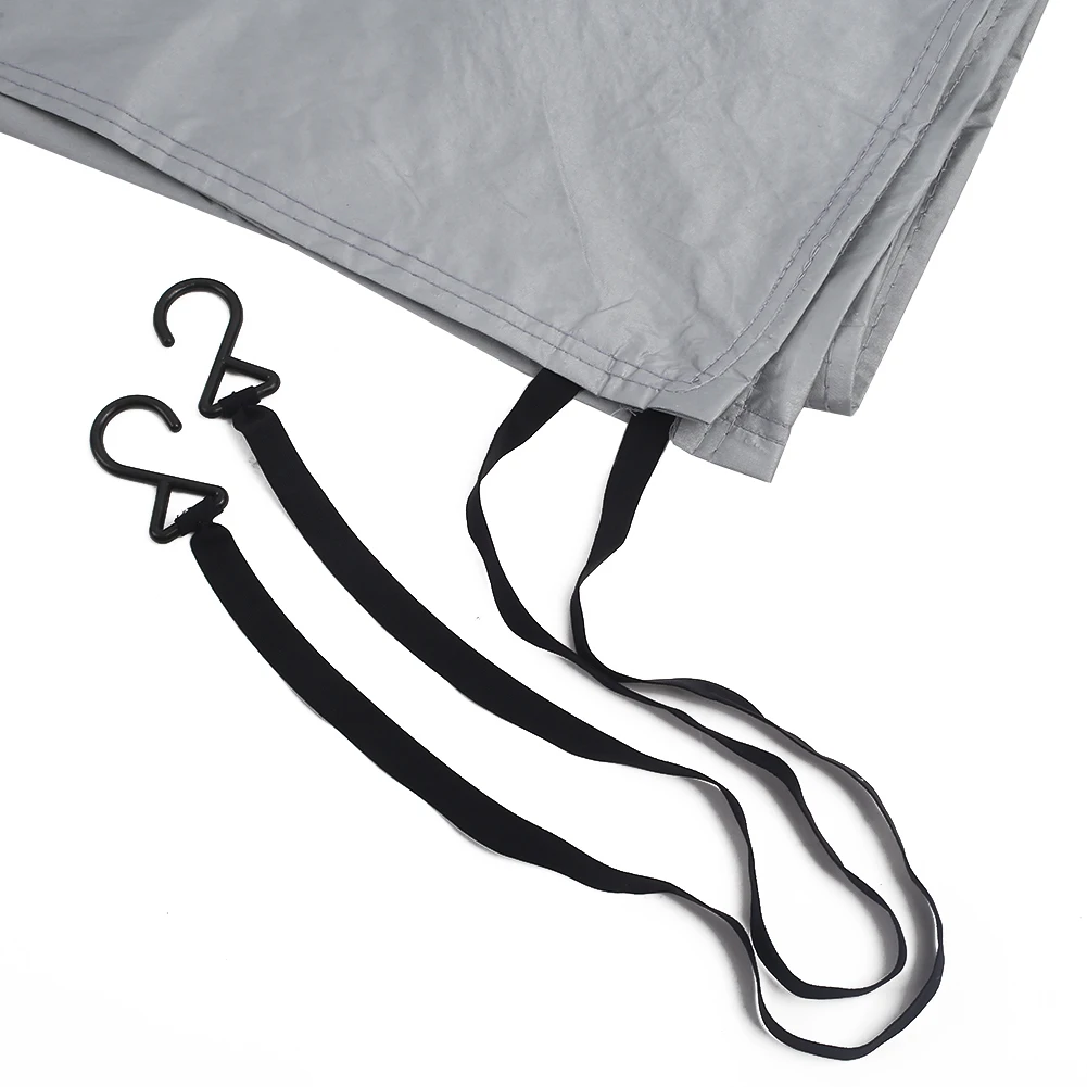 Vehemo Cotton Velvet Hook-Up Windscreen Cover Windshield Cover Snow Ice Shield Premium Exterior Winter Frostproof Automobile