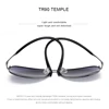 MERRYS DESIGN Men Classic Pilot Sunglasses Aviation Frame HD Polarized Sunglasses For Driving TR90 Legs UV400 Protection S8037 ► Photo 3/6