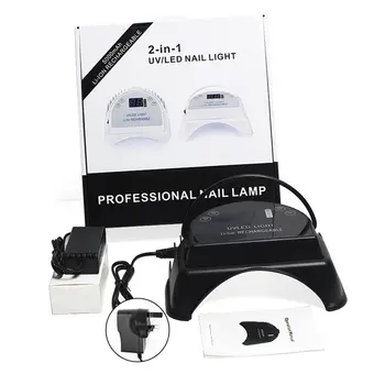 

Automatic Nail Polish Dryer LED Lamp UV Curing Nail Lamp Gel Polish UV Builder Home Nails Art Manicure Tools black