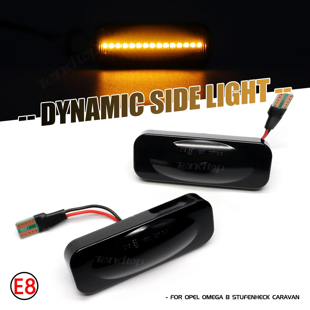 Per Opel Omega B Stufenheck Caravan 1994-2003 Lampeggiante Dynamic Led Streamer Indicatore Di Direzione Indicatore Di Direzione Laterale