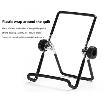 

Portable Foldable Metal Tablet Stand Adjustable Phone Tablet Universal Desktop Holder Mount Cooing for iPad iPhone Tablet 5-10"