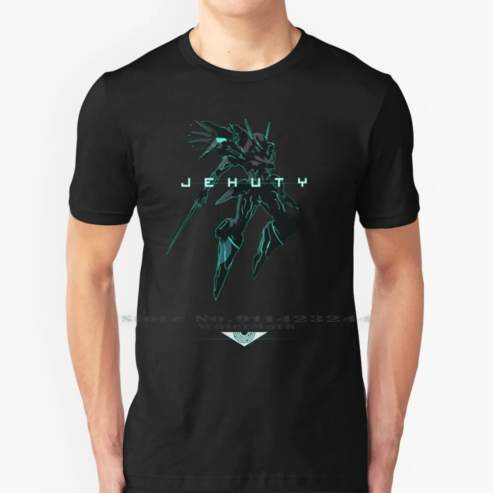 Футболка Jehuty из 100% чистого хлопка зоны ангелов джехути Динго Конами робот меха