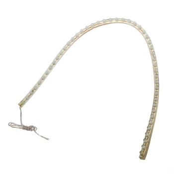 

New 48cm 48LED 12V LED Car Flexible Grill Light Lamp White Strip