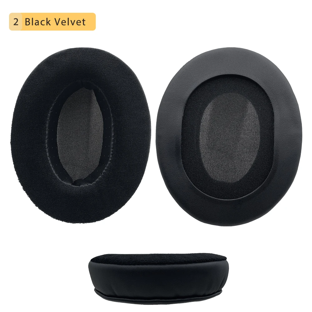NULLKEAI BRAINWAVZ HM5 헤드폰용 폼 이어 패드, 필립스 SHP9500,  MDR V6 ZX 700 두꺼운 가죽 업그레이드, 편안함