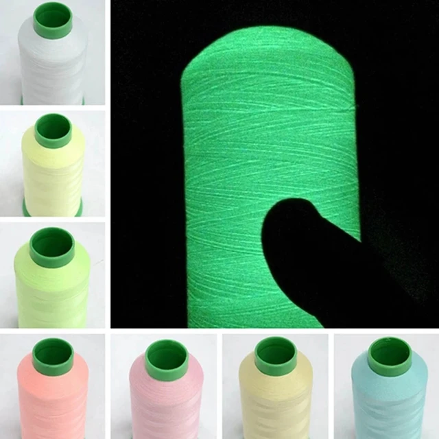 Glow Dark Embroidery Thread, Luminous Threads Sewing