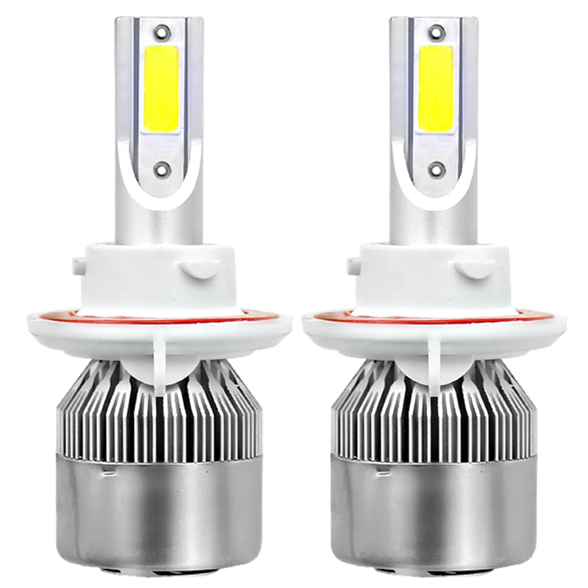 2 предмета в комплекте 9 V-36 V H13/9008 72W фары для автомобиля светодиодные лампы Kit