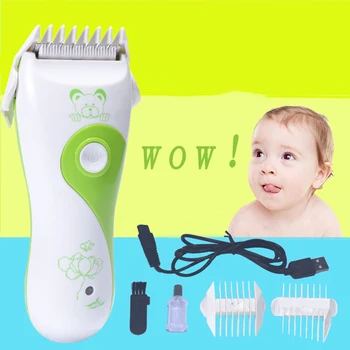 

Infant Electric Hair Clipper Electrical Hair Cutter Rechargeable Children Mute Electric Hair Cutter Razor Baby Haircut Tool