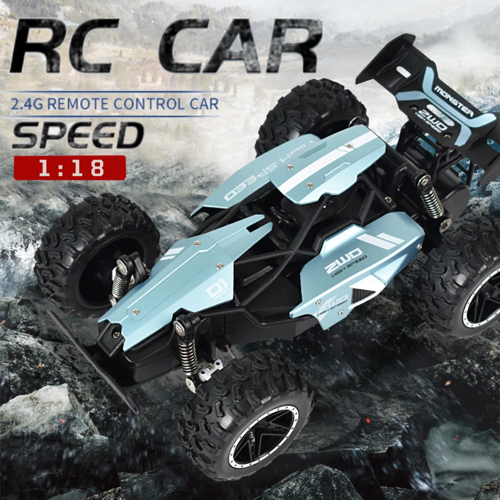 Радиоуправляемые автомобили с радиоуправлением 2 4G 4CH Rock Car Buggy внедорожные
