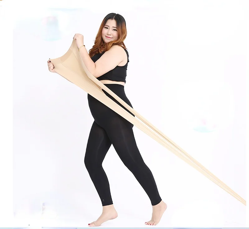 120D Women Super Opaque HighWaisted Control Top TightsPlus Size