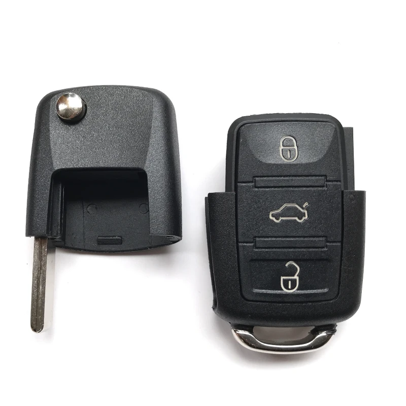 Складной автомобильный ключ с 4 кнопками оболочка для VW Volkswagen Passat B5 B6 Touran Golf 5 6 Polo