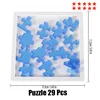 Jigsaw Puzzle 29 Blank Plastic Hard Complex las logic IQ Mind Brain Teaser Shapes games Puzzle Toy For Adults Kids children 2
