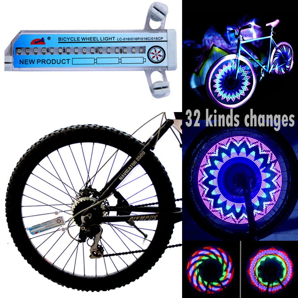 Barres multicolore rayons roues de vélo | Les Ricamouches