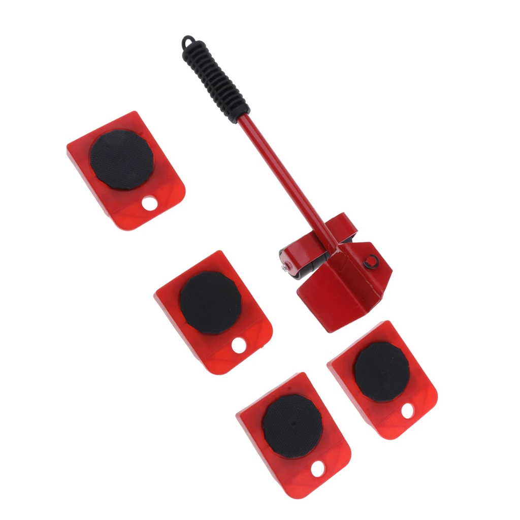 5Pcs SUPER FURNITURE SLIDERS Moving Heavy Furniture with Ease, Roller Mover Silder Glider for Appliances