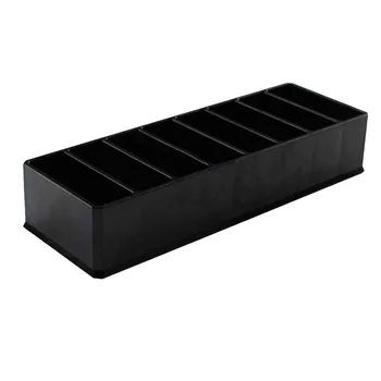 

8 Spaces Desktop Portable Eyeshadow Storage Box Practical Blusher Lipsticks Holder Makeup Organizer Compact Powder Container