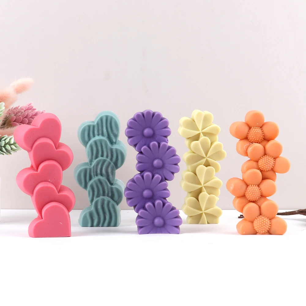 New Heart String Silicone Candle Mold Diy Aroma Candle Molds Wedding