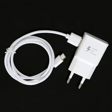 Для samsung galaxy NOTE 10 плюс S10 S10e A8 A9 A5 A7 A50 A20e A30 A70 1M адаптивной быстрой зарядки USB-C 15 Вт настенный обогреватель Зарядное устройство