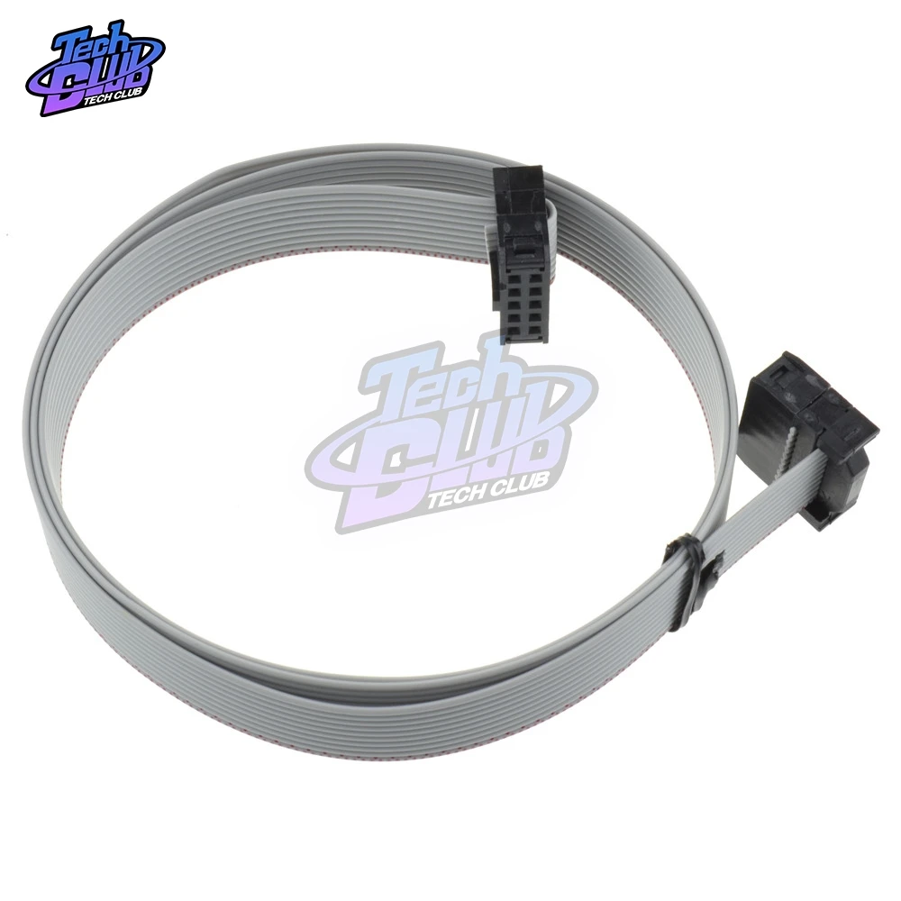 70 см 10 Pin 2 54 мм Соединительный кабель для USB ASP ISP JTAG AVR провод P IDC плоский ленточный