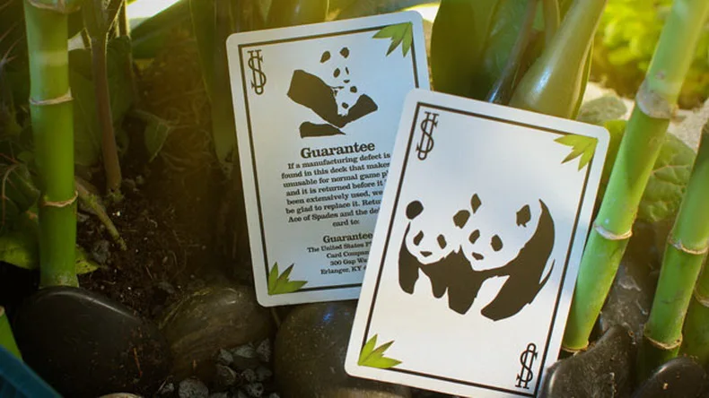 Велосипед панда колода игральные карты черный и белый покер Pandamonium магический реквизит Волшебные трюки игрушки для профессионального волшебника