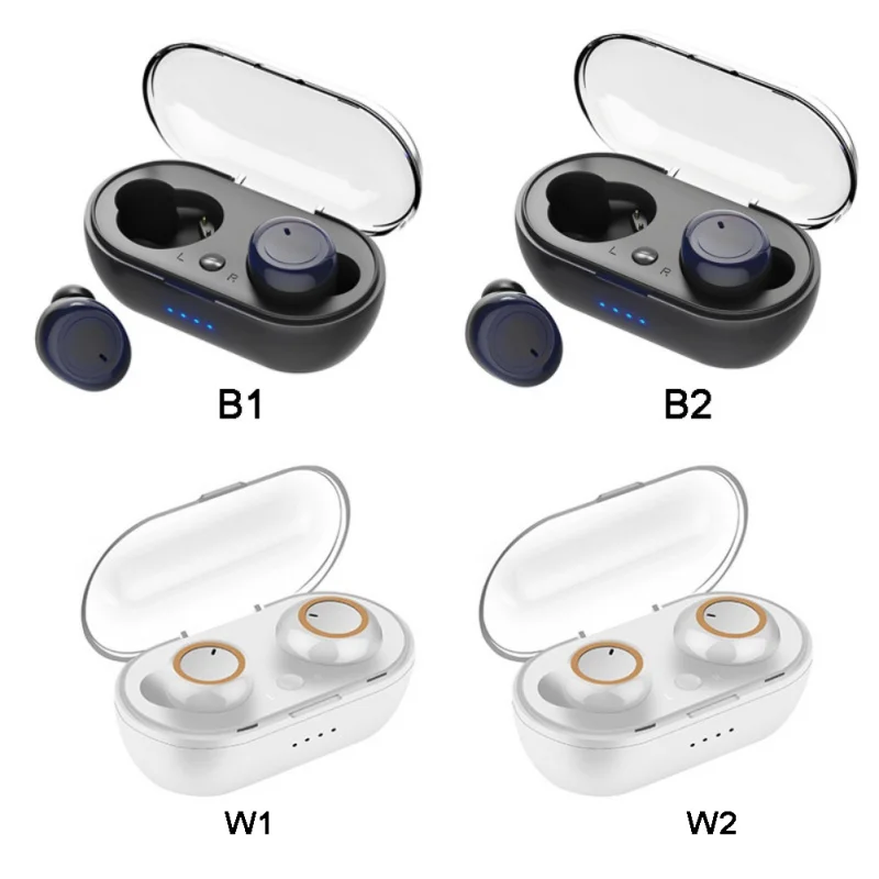 Touch Bluetooth Earphone 5 0 Wireless Headset Binaural Call HiFi Bluetooth Sport Earbuds With Microphone