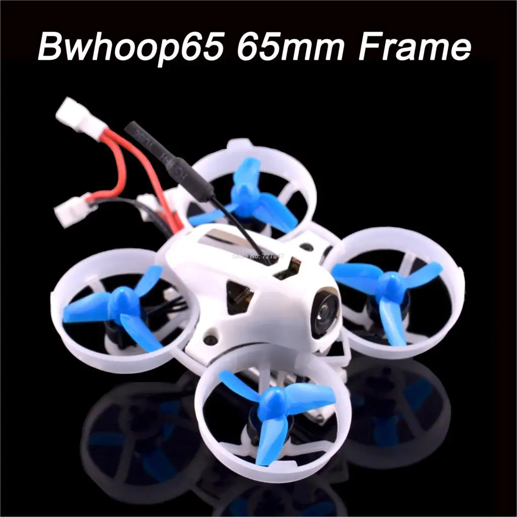

Assembled Bwhoop65 65mm frame 2S F4 FC AIO Built OSD 0802 16000KV Motor 600TVL camera built 25mw Transmitter for Mobula7 Drone
