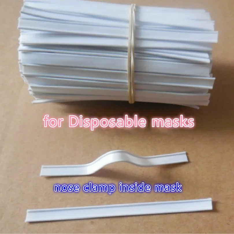 

Disposable masks iron tape nose fixed belt Sealing tape 100pcs/lot free shipping