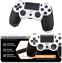 Zombop-empuñaduras de rendimiento para mando de PlayStation 4, funda de piel antideslizante, (PS4)