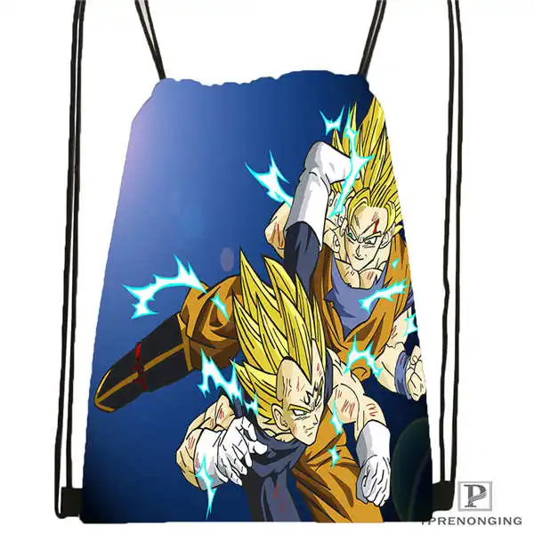 

Custom Dragon-ball-z-@01- Drawstring Backpack Bag Cute Daypack Kids Satchel (Black Back) 31x40cm#20180611-02-57