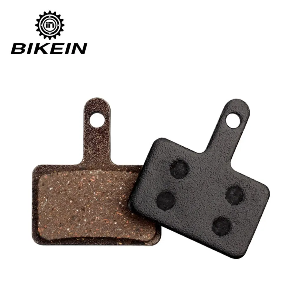 BIKEIN P01BP 2 шт. металлический резиновый велосипед дисковые Тормозные колодки Профессиональный Горный велосипед фрикционные диски для Shimano M375