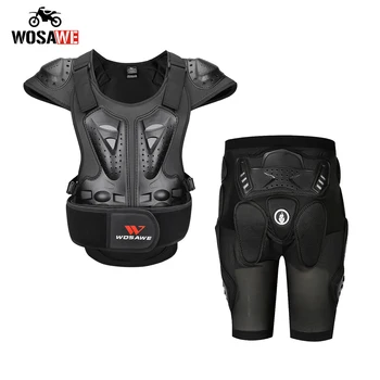 

WOSAWE Adult Motorcycle Armor Jacket Protective Jacket Off-Road Motocross Racing chothing Protective Gear Moto Riding suit