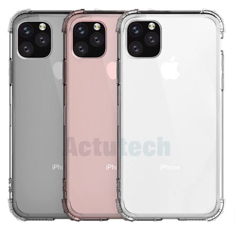 Сверхмощный защитный чехол для iPhone 11 Pro Max X XS Max Four Corner усиленный силиконовый прозрачный чехол для iPhone XR 6 6S 7 8 Plus
