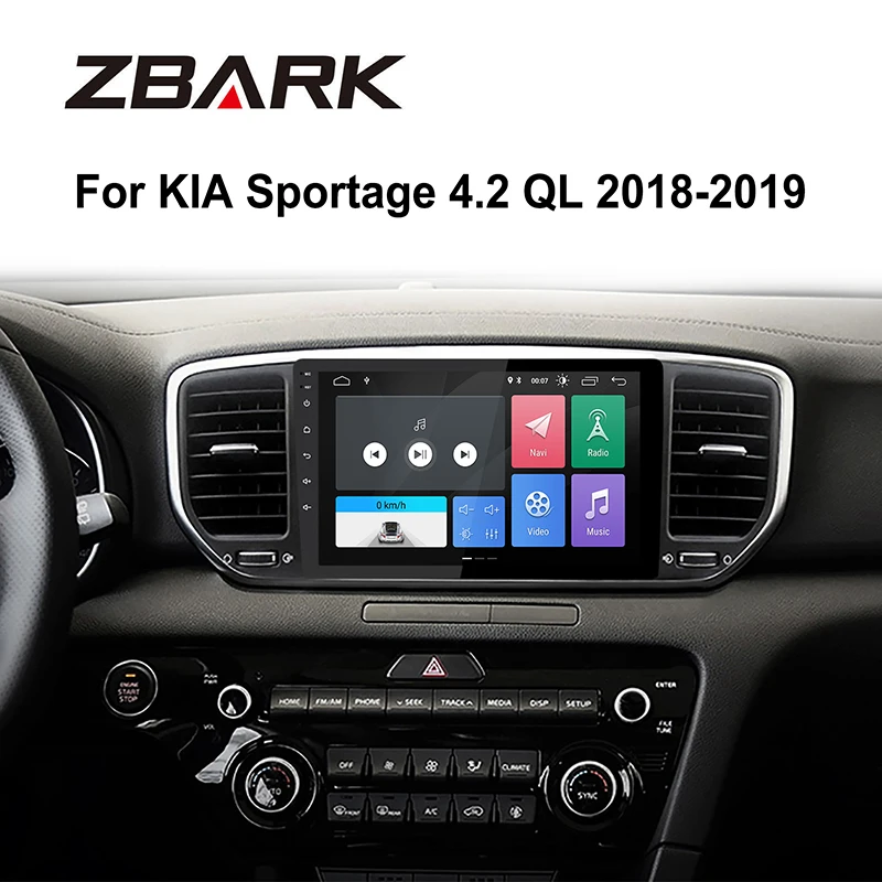 Best Android 9.0 RAM 2G  car radio multimedia player for KIA sportage  2018 2019 KX5 gps navigation 2 din car stereo 1