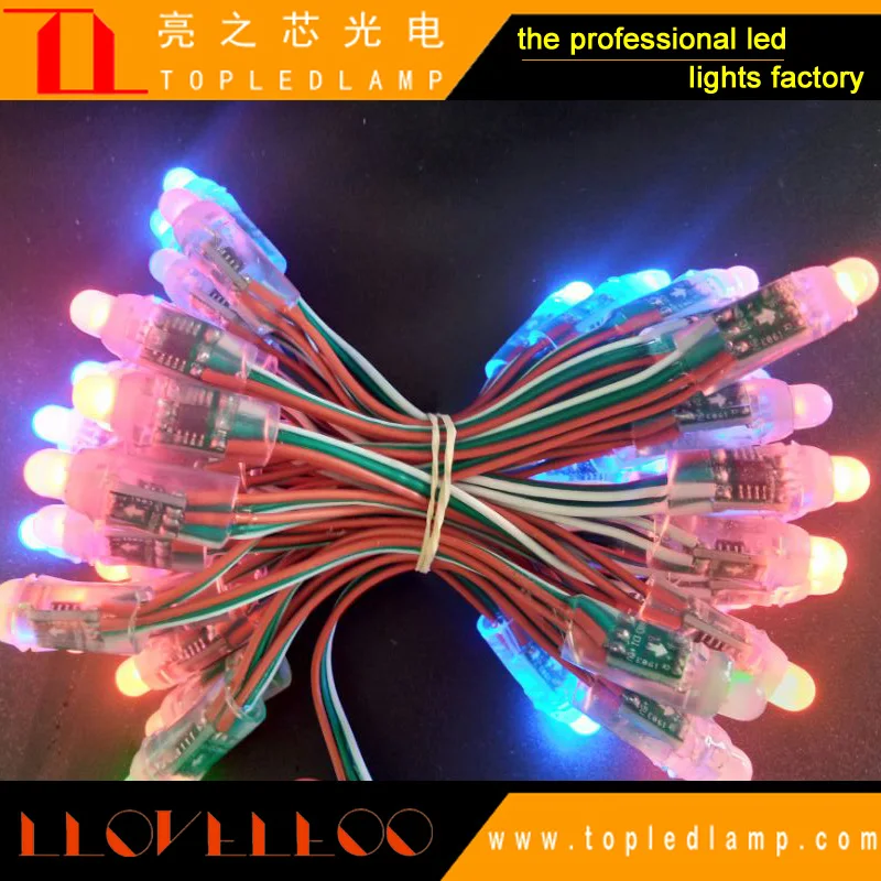 12 мм RGB IP67 UCS1903 IC светодиодные гирлянды