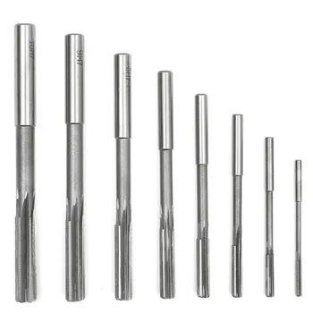 

8Pcs/Set Straight Shank Reamer Precision H7 HSS Chucking Hand Reamers Set Cutter Tool 3/4/5/6/7/8/9/10mm For Bore Machine Tools