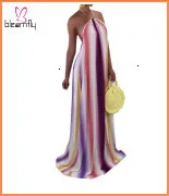 Летнее Длинное Макси платье женское сексуальное Плиссированное без рукавов длиной до пола Желтое Платье Бохо пляжное повседневное праздничное свободное платье