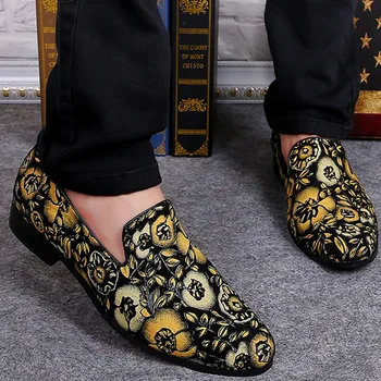 

Heren Schoenen Man Shoes Leather Genuine Slip-on Pointed Toe British Style Loafers Full Grain Leather Cow Leather Rubber Solid