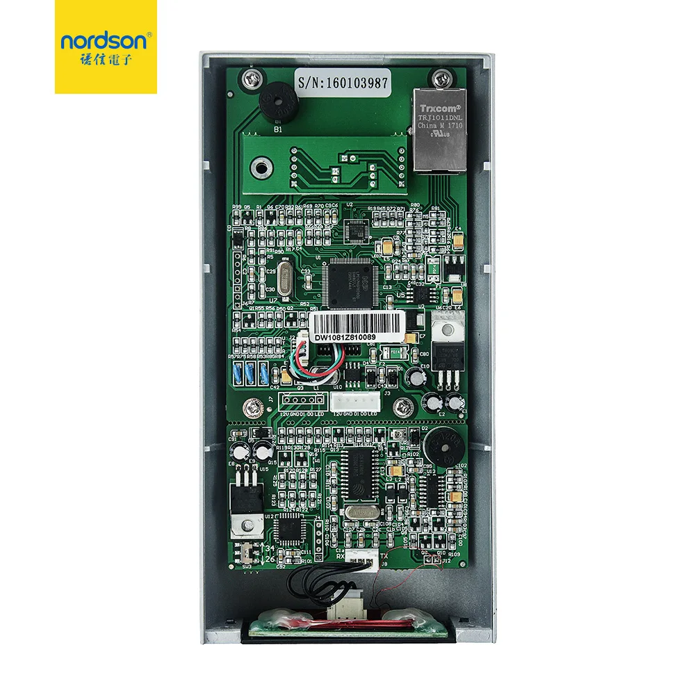 Nordson сеть TCP/IP считыватель отпечатков пальцев Контроль доступа металлический чехол авторзация один раз на программное обеспечение работа с Контролером доступа