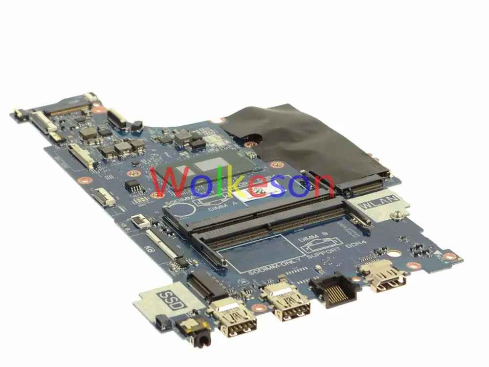 SHELI для DELL Inspiron 15 5570 материнская плата для ноутбука с I3-8130U процессором DDR4 CN-0H0WK9 0H0WK9 H0WK9 CAL60 LA-F114P тест ОК