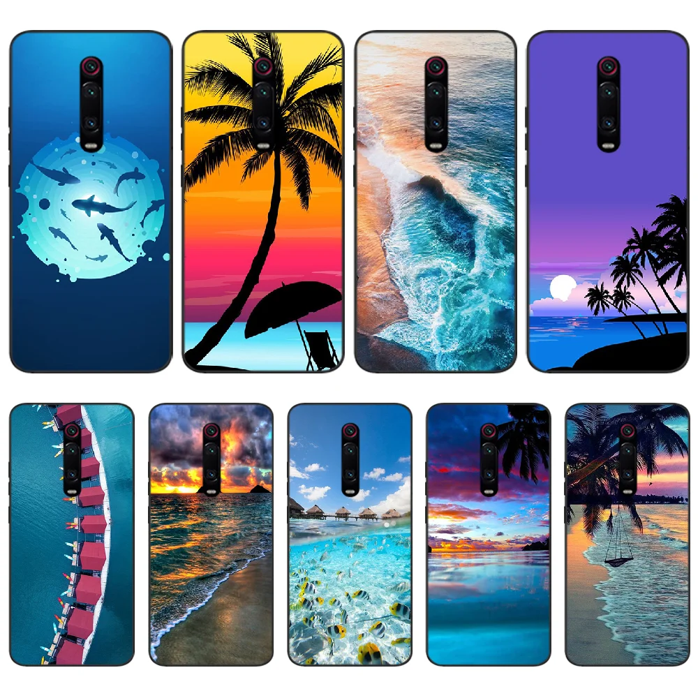 Чехол для телефона ByLoving Summer nature sea blue Ocean Waves Redmi S2 5A 5 5Plus 6 6Pro 6A 4X 7 7A | Мобильные