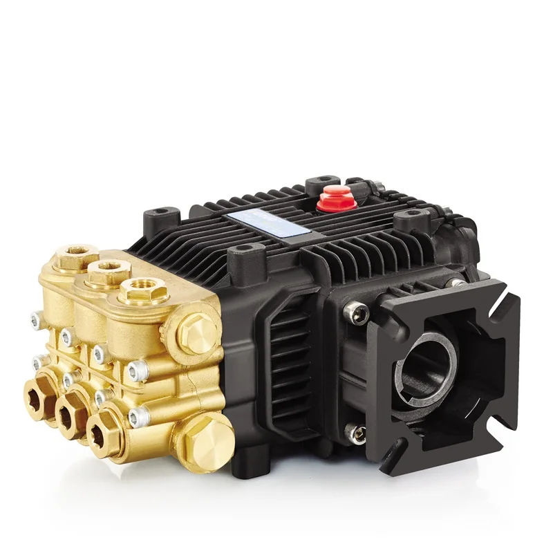 BM-F1 Brass Triplex Plunger Pump Fogging misting pump driven by gasoline engine 11-15.5LPM 150-250Bar shaft 19.05mm