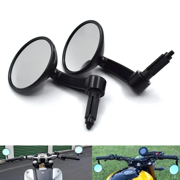 

Universal motorbike 7/8" 22mm handlebar motorcycle rearview mirror For YAMAHA MT-07/FZ-07 FJ-09 MT-09/SR/FZ-09 FZ1 FAZER FZ16