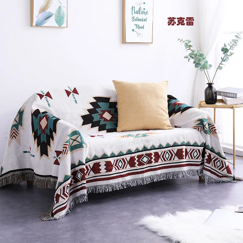 

Sucre Nordic Sofa Cover Sofa Cover All Blanket Showroom Decoration End Towel Backrest
