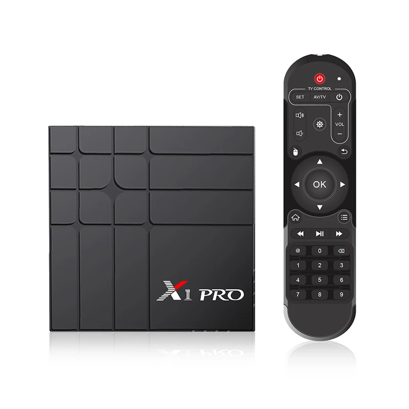 X1 PRO Smart TV Box RK3318 Quad-Core 4GB RAM 64GB ROM Android 9. 5G WIFI Android 9.0 4K VP9 H.265 USB 3.0 Set Top Box