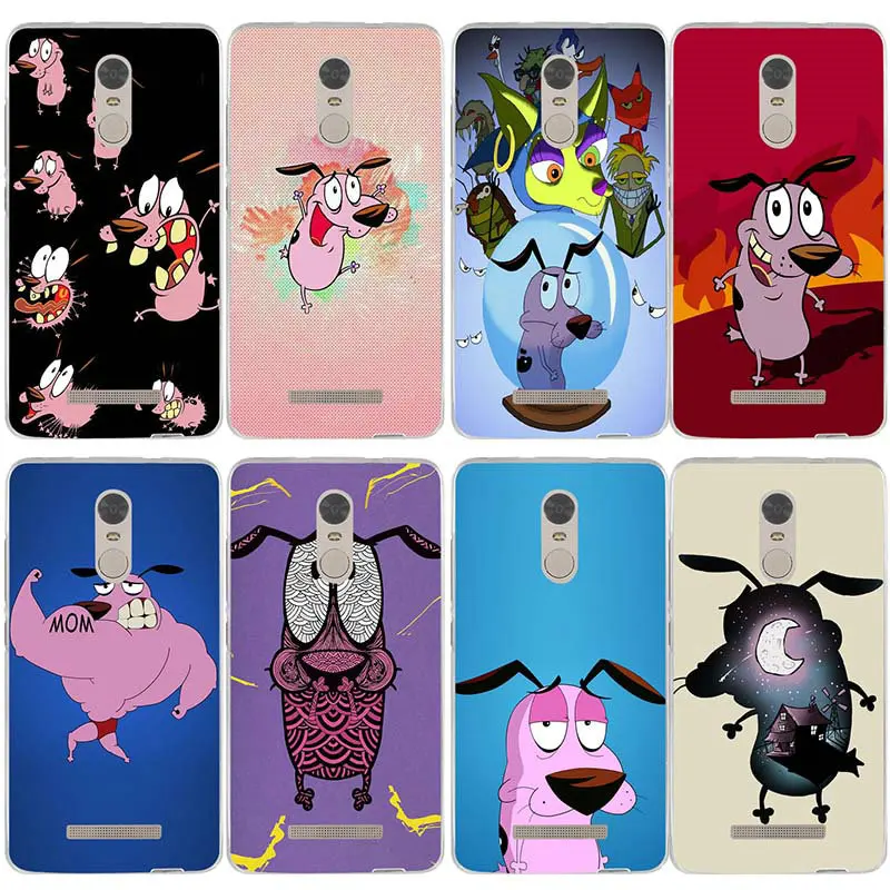 

Soft Mobile Phone Accessories for Xiaomi Redmi Mi Note 3S 4X 4A 6 5 5S 5A 8 A1 Pro Plus Max 2 3 Courage The Cowardly Dog