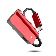 2 в 1 usb type C к разъему 3,5 мм адаптер для наушников зарядный аудио кабель usb type-C сплиттер для наушников адаптер для huawei P20 Pro